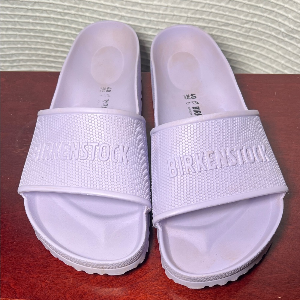 Birkenstock Light Purple Slides